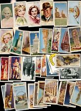 505 ASSORTED TOBACCO CIGARETTE CARD LOT JOHN PLAYER WILLS GODFREY PHILLIPS + MIX picture