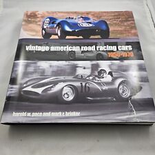 Vintage American Road Racing Cars Book 1950 1970 Pace Brinker  picture