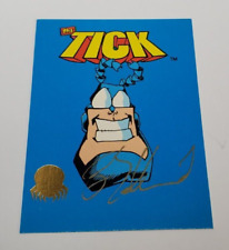 1991 The Tick Test Trading Card Set with Ben Edlund Signature on Checklist picture