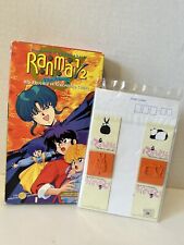 Retro RARE Ranma 1/2 Fuji TV Postcard Stamper Lot Promo Item RUMIKO TAKAHASHI picture