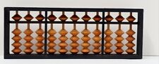 Vintage DARUMA Wooden Abacus Calculating Tool Mini Counting Frame Japan picture