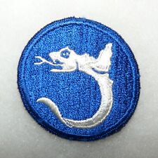 WW2 130th Infantry Division Ghost Formation Sleeve Patch (Reproduction) picture