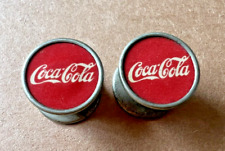 Vintage 1960's-70's Coca-Cola Cufflink Buttons (Set of 2) Unique/RARE picture