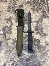 Vietnam Era M7 Bayonet, USM8A Scabbard, Packaged For Reissue picture
