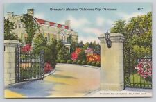 Postcard Governor's Mansion Oklahoma City Oklahoma picture