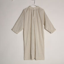 Vintage Abbey Brand Beige Woven Vestment Alter Server Gown Dress Size 12 Church picture