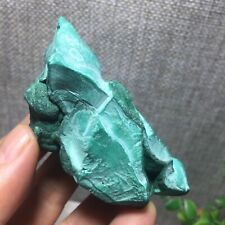 113g Natural Rough Raw Malachite Crystal Mineral Specimen collection 27 picture