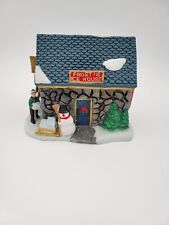 1998 Dickens Collectables Frosts Porcelain Lighted Ice House Towne Series In Box picture