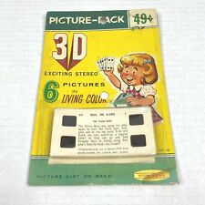 Vintage Stori-Views 3D Color Picture Slides Stereoviews Pixie Views 6 Pack NOS picture