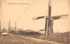 CPA BELGIUM WENDUYNE MILL ROAD ROYALE / TRAIN picture