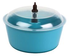 Raytech 23-005 Polyethylene Bowl with Lid, 0.05 Cubic feet Capacity, 8