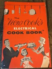 Antique Vintage 1953 The New Cook's Electrical Cook Book Softback Paperback  picture