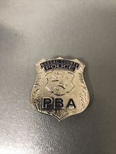 Mini Shirt Pin Badge Police PBA Nassau NY  USA 🇺🇸 picture