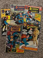 Superman Reader LOT Silver/Bronze GREAT READING picture
