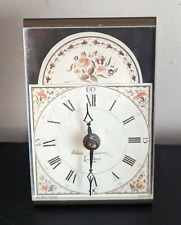 Vintage Floral Table Top Clock With Metal Back - Kienzle Quartz - Big Ben Clocks picture