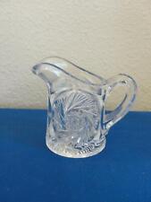 EAPG Childs Childrens Toy Glass Creamer Buzz Saw No 2697 Cambridge Glass picture