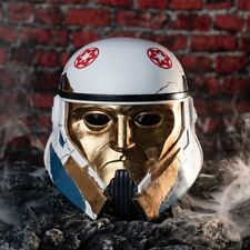 Xcoser Star Wars Ahsoka Captain Enoch Helmet Mask Cosplay Props Replicas Resin  picture