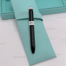 RARE Tiffany & Co. Paloma Picasso Ballpoint Pen Black Silver 925 Metal Germany picture