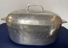 Vintage Wagner Ware Sidney 0 Magnalite 4265-P Aluminum Roaster With Lid 8 Qt picture