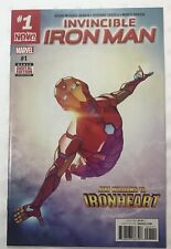 INVINCIBLE IRON MAN #1 (Marvel 2017) 1st IRONHEART Riri Williams COVER NM picture