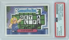 2016 TOPPS GPK KIDS VANNA WHITE PAT SAJAK WHEEL OF FORTUNE DUAL SIGNED PSA DNA picture