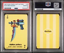 1967 KOOL POPS CAPTAIN ACTION GUN AND SWORD PSA 10 GEM MINT MARVEL DC COMICS picture
