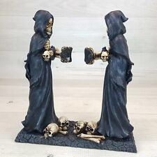 Skeleton Dark Grim Creepers w Skulls & Bones 7.5