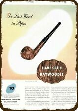 1937 KAYWOODIE WOOD TOBACCO PIPE Vintage Look REPLICA METAL SIGN NOT ACTUAL PIPE picture