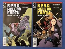 BPRD Hell on Earth Monsters #1-2 COMPLETE Dark Horse 2011 - NEAR MINT - Mignola picture