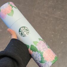 Starbucks Korea Jeju hydrangea umbrella picture