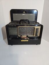 Vintage Zenith B600 Trans-Oceanic Portable Shortwave 6Band Tube Radio picture