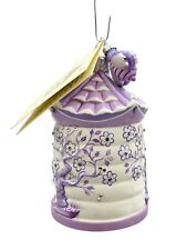 Patricia Breen Zenskep Chinoiserie Violet Beehive Christmas Holiday Ornament picture