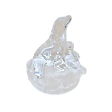 Oneida Crystal Mother Seal & Baby Pup Capri Collection 24% Lead Crystal  picture