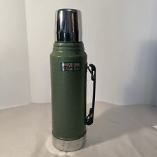 Vintage Stanley Aladdin Thermos A-944DH 1QT/32oz 1986 USA Vacuum Bottle Green picture