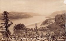 RPPC Columbia River Hwy Chanticleer Point Photo Vtg Postcard D13 picture