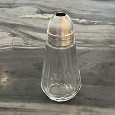Cristofle Glass Sugar Shaker Silverplate Top MISSING TOP PIECE  picture