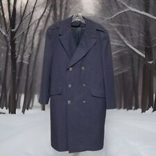 Vintage 1969 Vietnam Era United States Air Force USAF Full Trench Watch Coat 39S picture