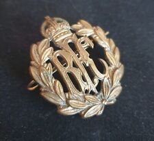WW1 British Royal Flying Corps Other Ranks Cap Badge in Brass c.1914-18 picture