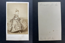 Levitsky, Paris, Princess Aurélie Ghika, woman of letters vintage cdv albumen p picture