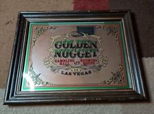 VTG 1977 70s Golden Nugget Casino Gambling Hall Rooming House Las Vegas Mirror picture