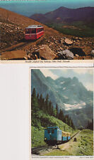 Pikes Peak Cog Railway and German Cable Train Bavaria Lot of 2 Trains0001 picture