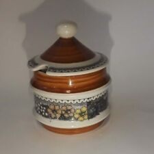 Goebel Burgund Sugar Bowl, Vintage Collectible Bavaria, W. Germany 506-2 picture