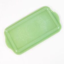 Vtg Fire King Jadeite Philbe Glass Rectangle Refrigerator Loaf Replacement Lid picture