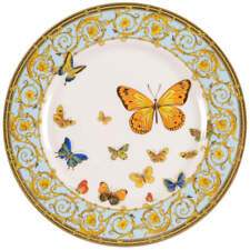 Grace's Teaware Blue Butterfly Dinner Plate 10876216 picture