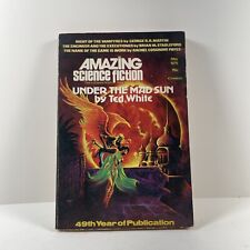 Amazing Science Fiction May 1975 George Martin, Ted White Under The Mad Sun VTG picture