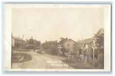 1908 Entrance To Blossom Gardenville New York NY RPPC Photo Antique Postcard picture