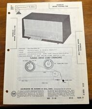 1960 Norelco B2X98A / 70R Radio Photofact Service Manual Foldout Folder picture