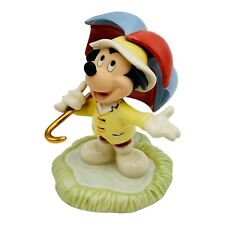 Lenox Disney Rainy Days Mickey Figurine For All Seasons Collection Sculpture picture