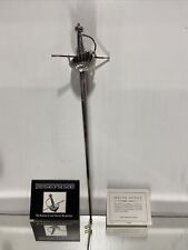 Franklin Mint 1:3 Scale Sword The Rapier Of The French Musketeer Tempered Steel picture