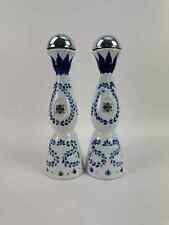 Lot Of 2 Clase Azul Reposado Tequila White And Blue Empty Bottle 750ml Rinsed picture